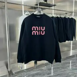 miu miu sweatshirt manches longues pour unisexe s_1244724